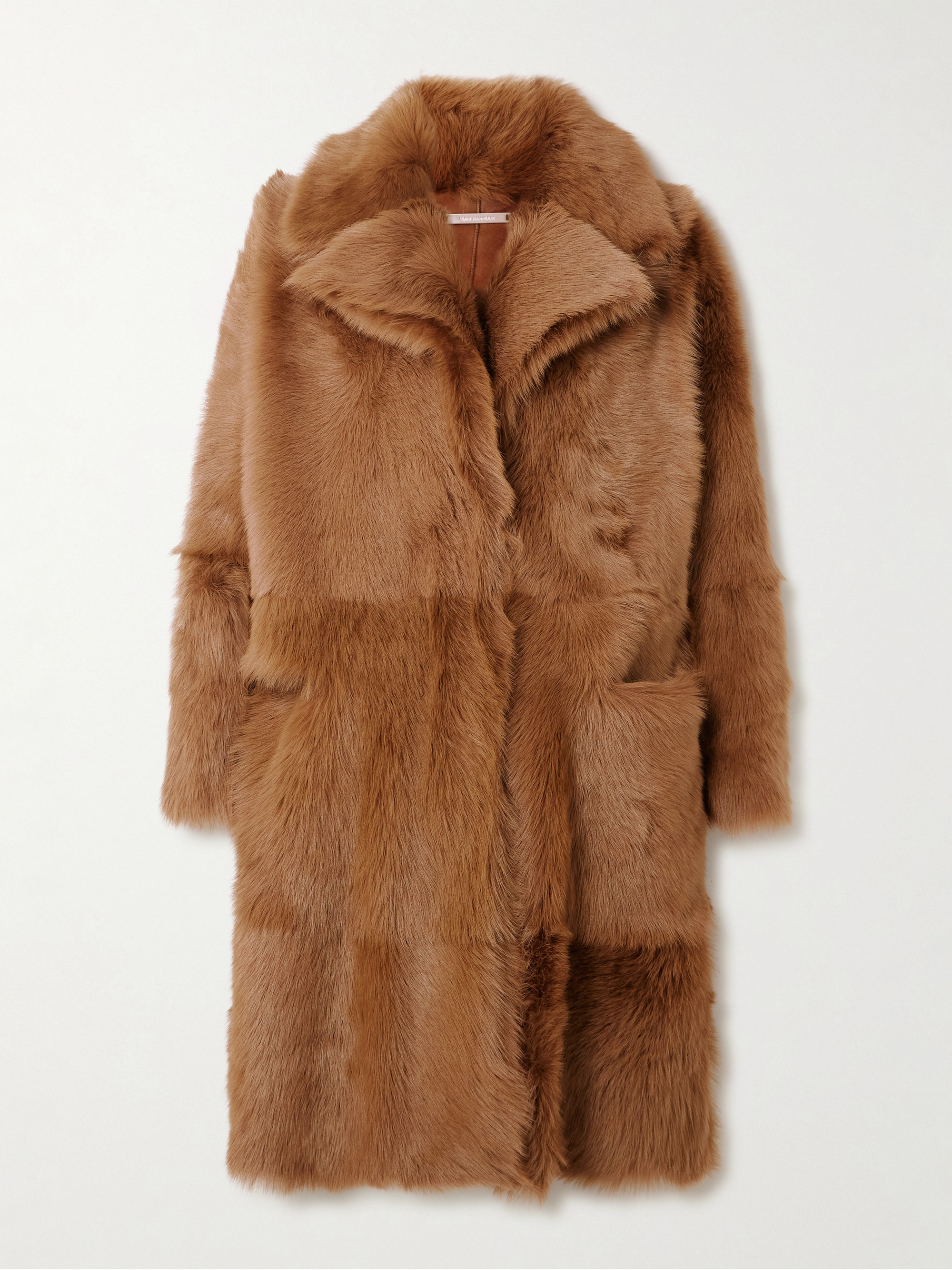 NOUR HAMMOUR Evita shearling coat