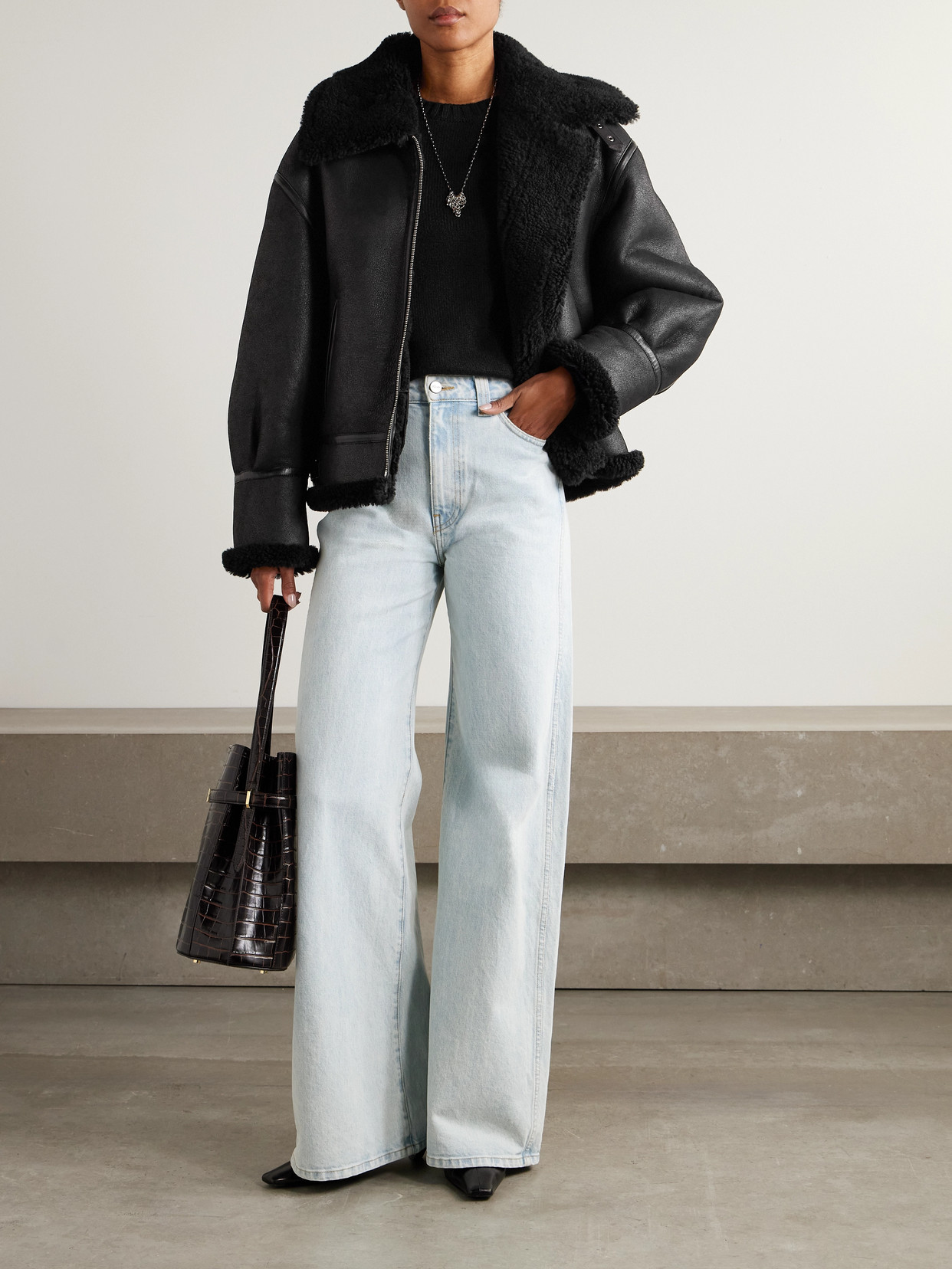 Portia Shearling Jacket