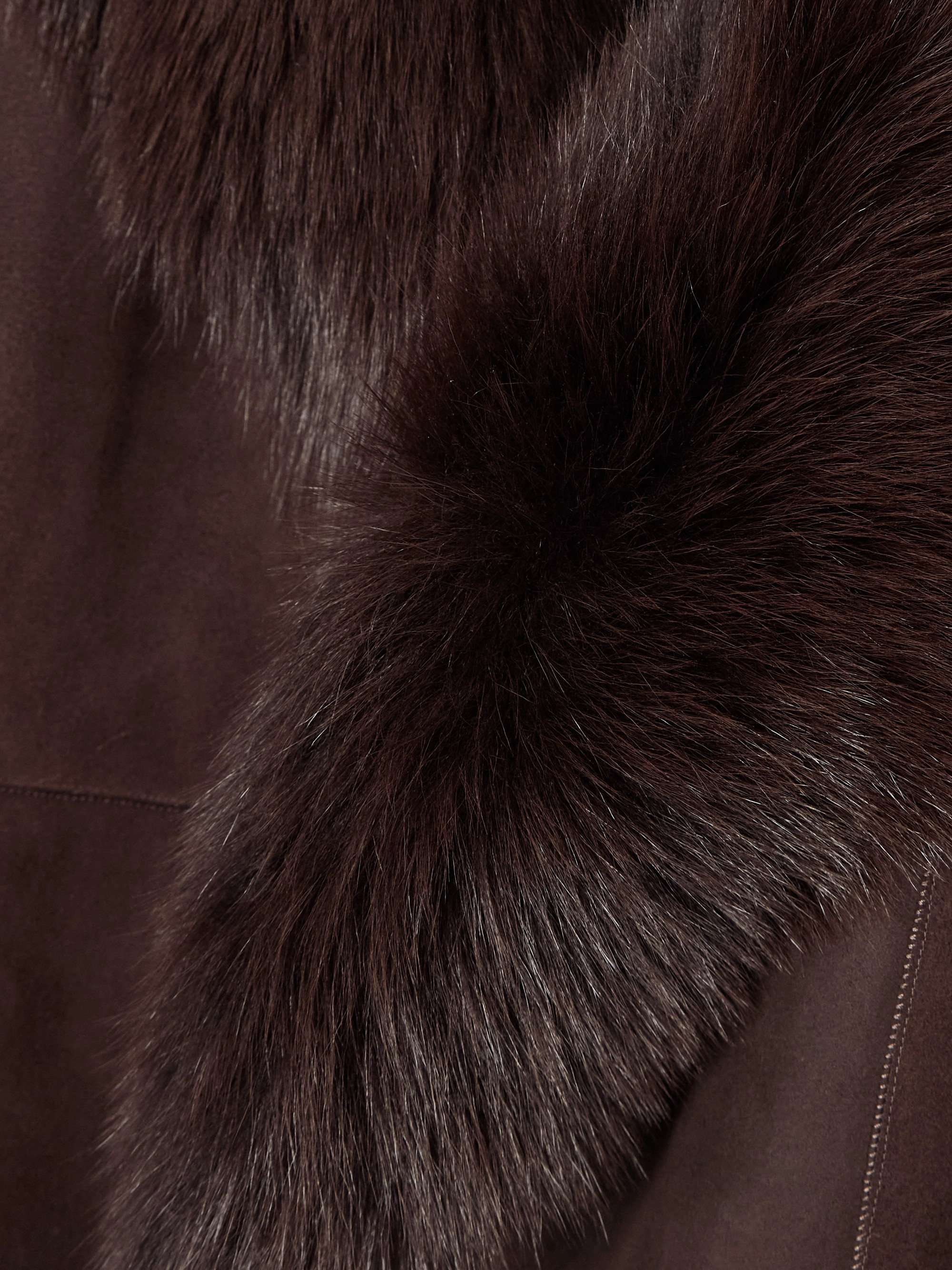 NOUR HAMMOUR Joni shearling coat