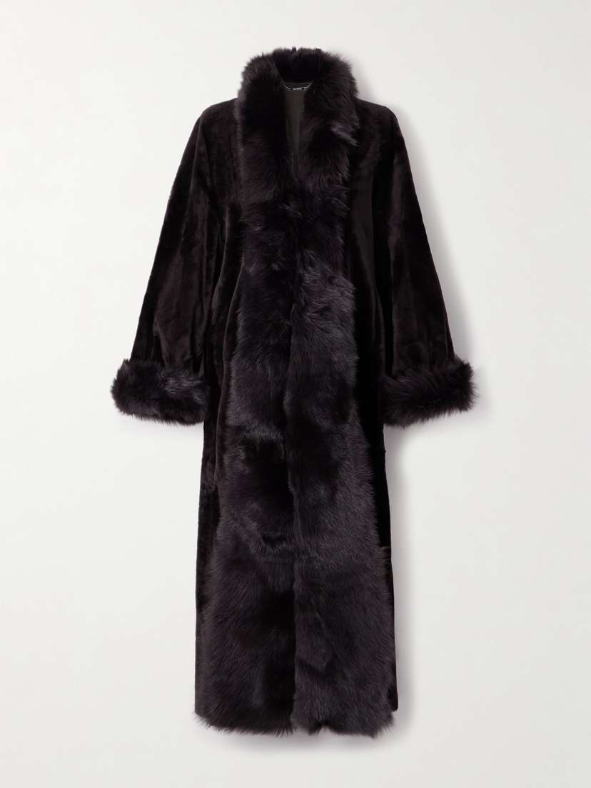 Nour Hammour Sima Shearling Coat