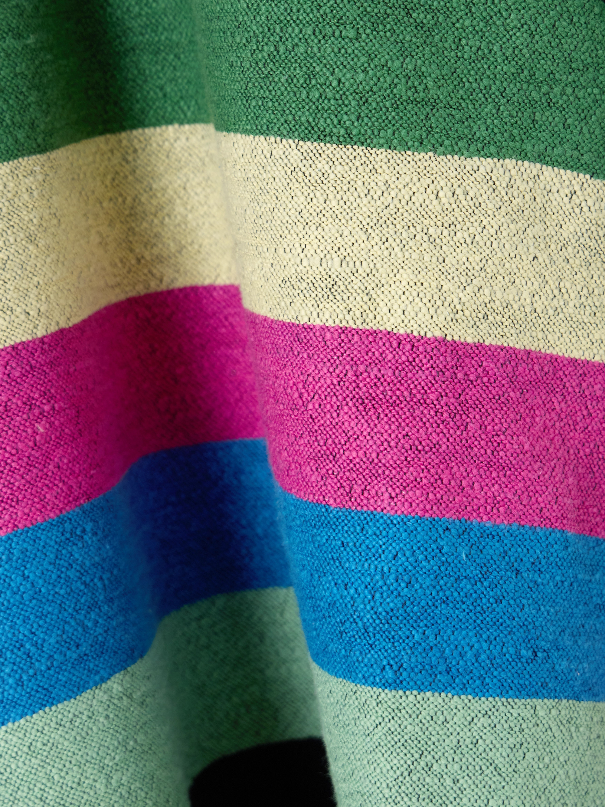 MARRAKSHI LIFE Striped cotton turtleneck top thumbnail