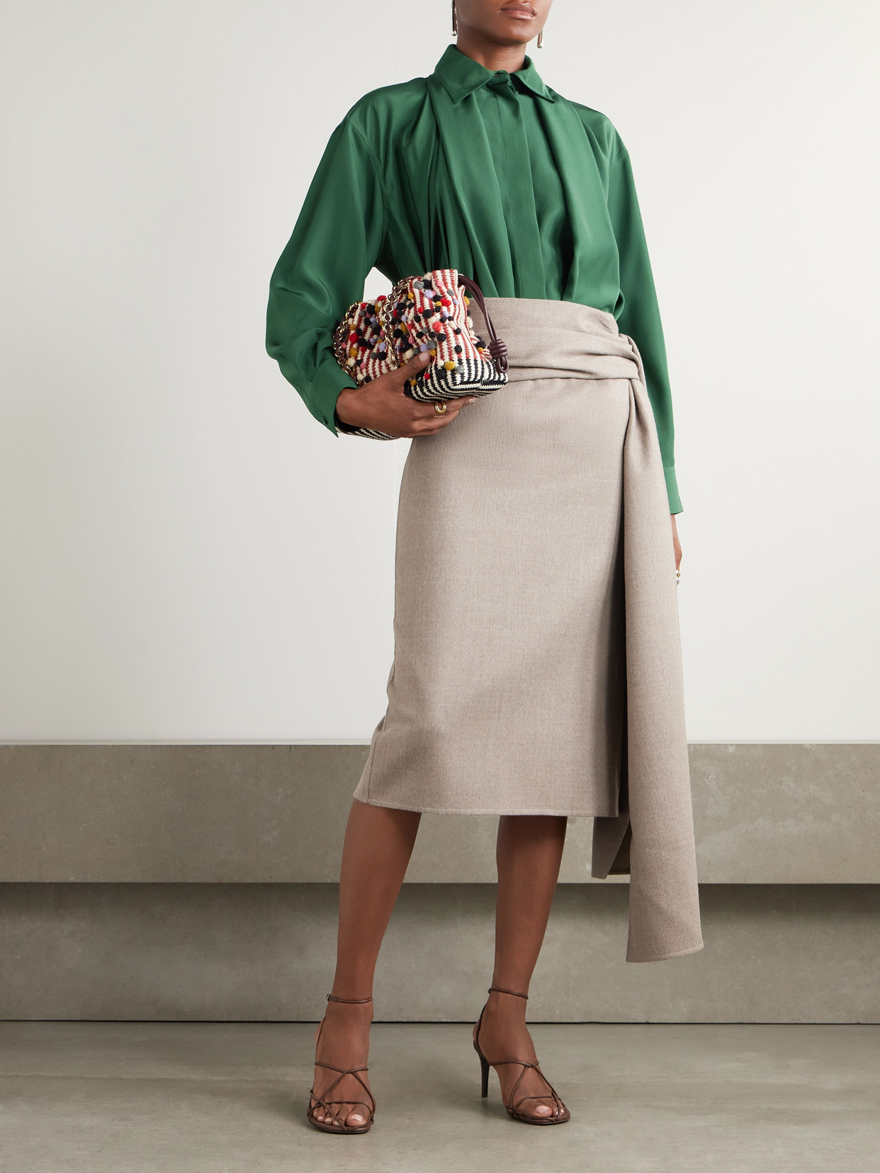 Draped Blouse