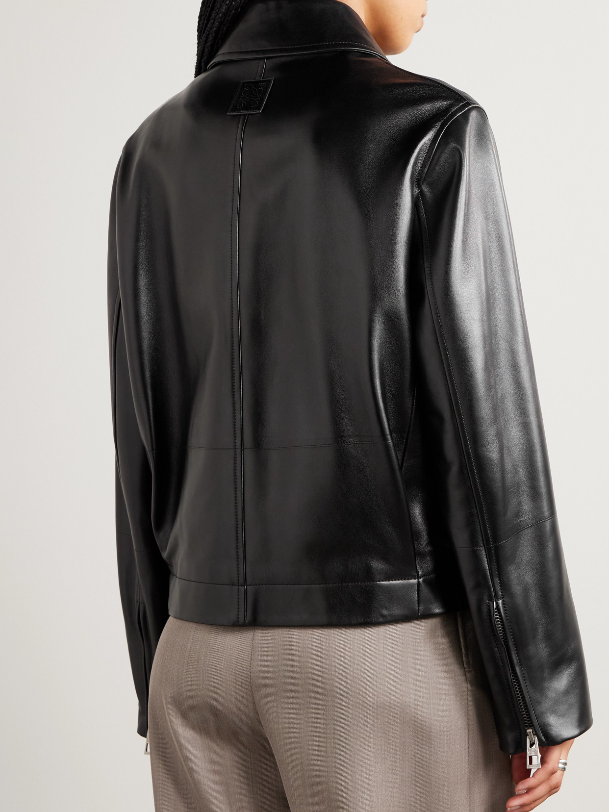 Buckle-Detailed Jacket