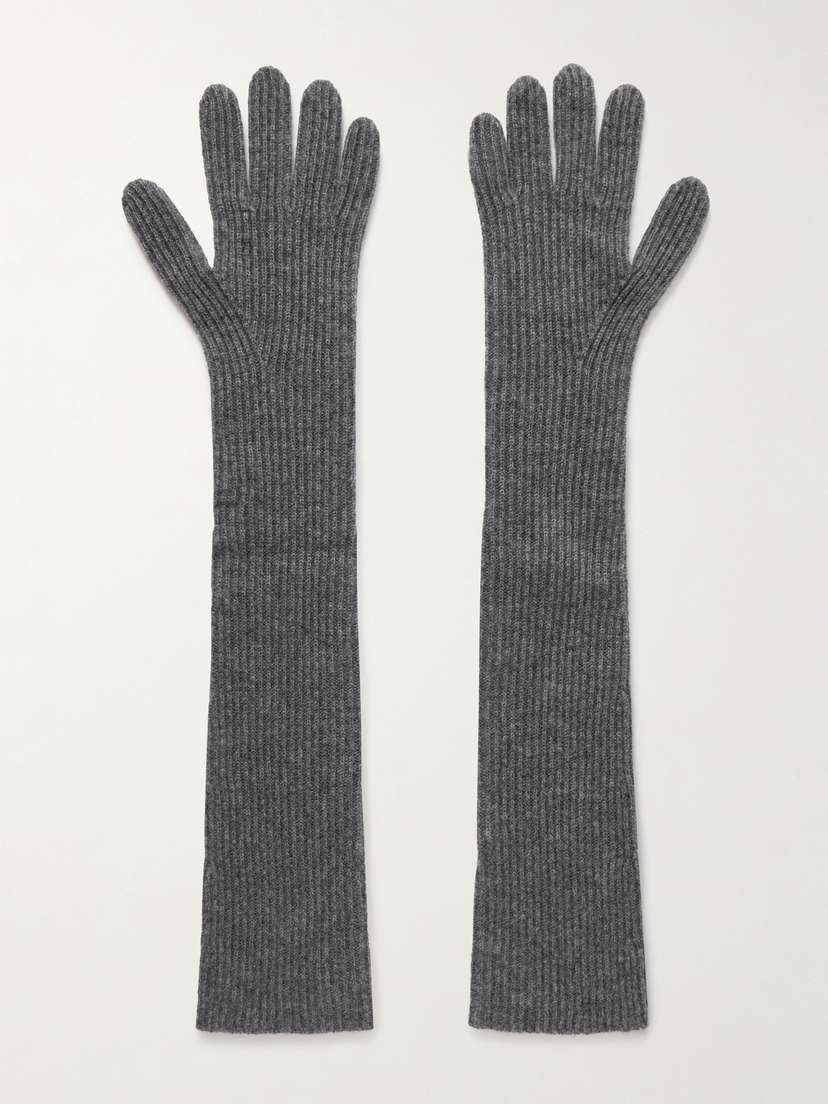 Arch4 Jessie Ribbed Cashmere Gloves