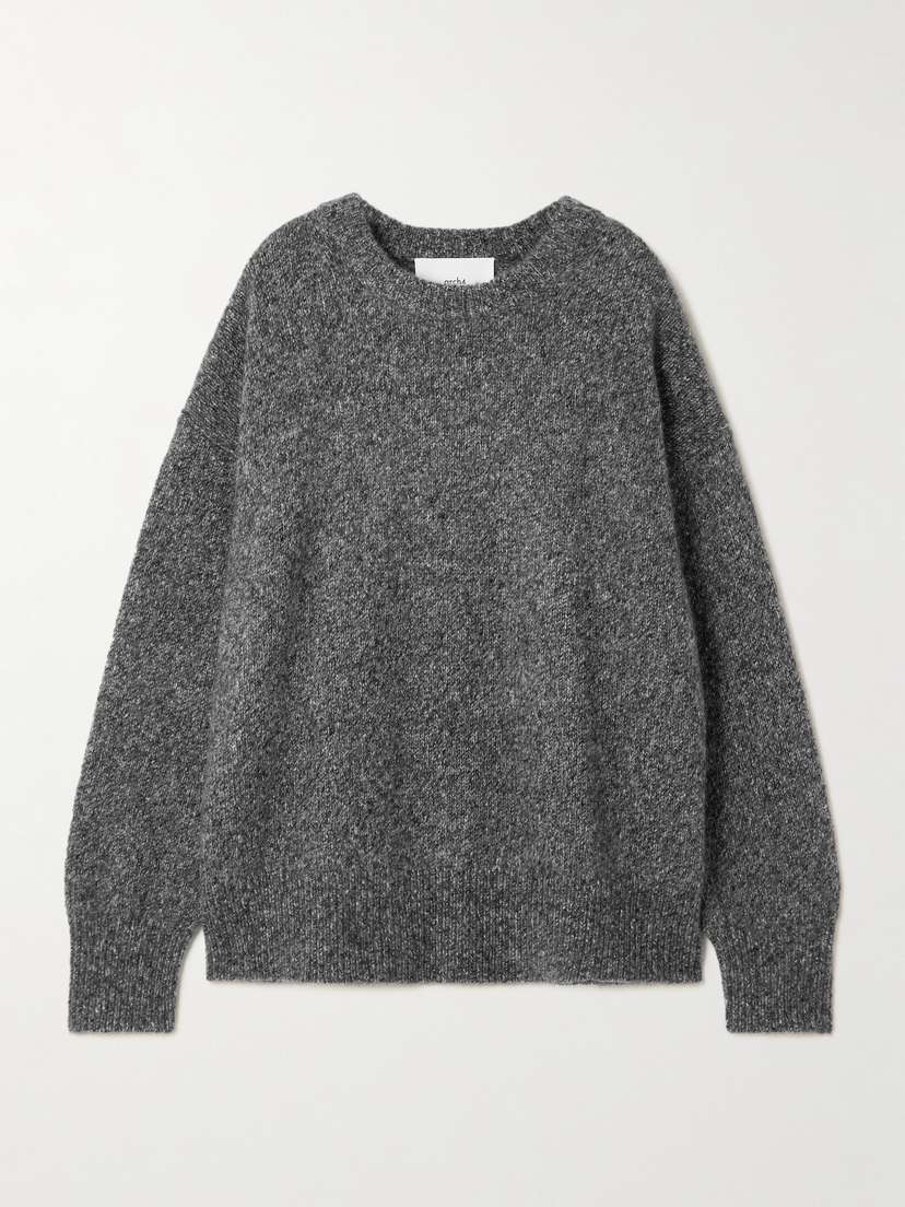 Arch4 Oversized Cashmere And Silk-blend Sweater