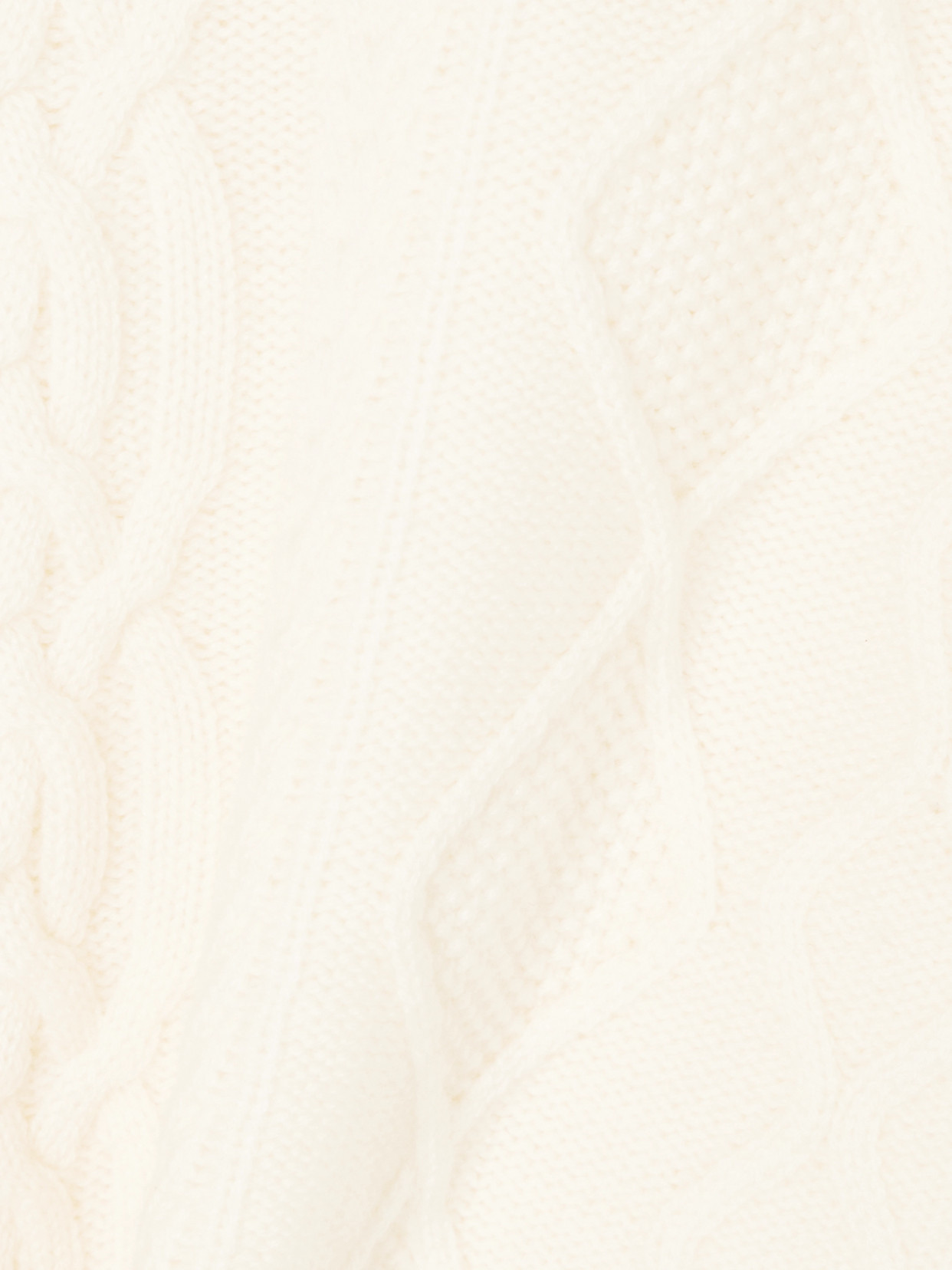 Patrizia Cable-Knit Cashmere Turtleneck Sweater