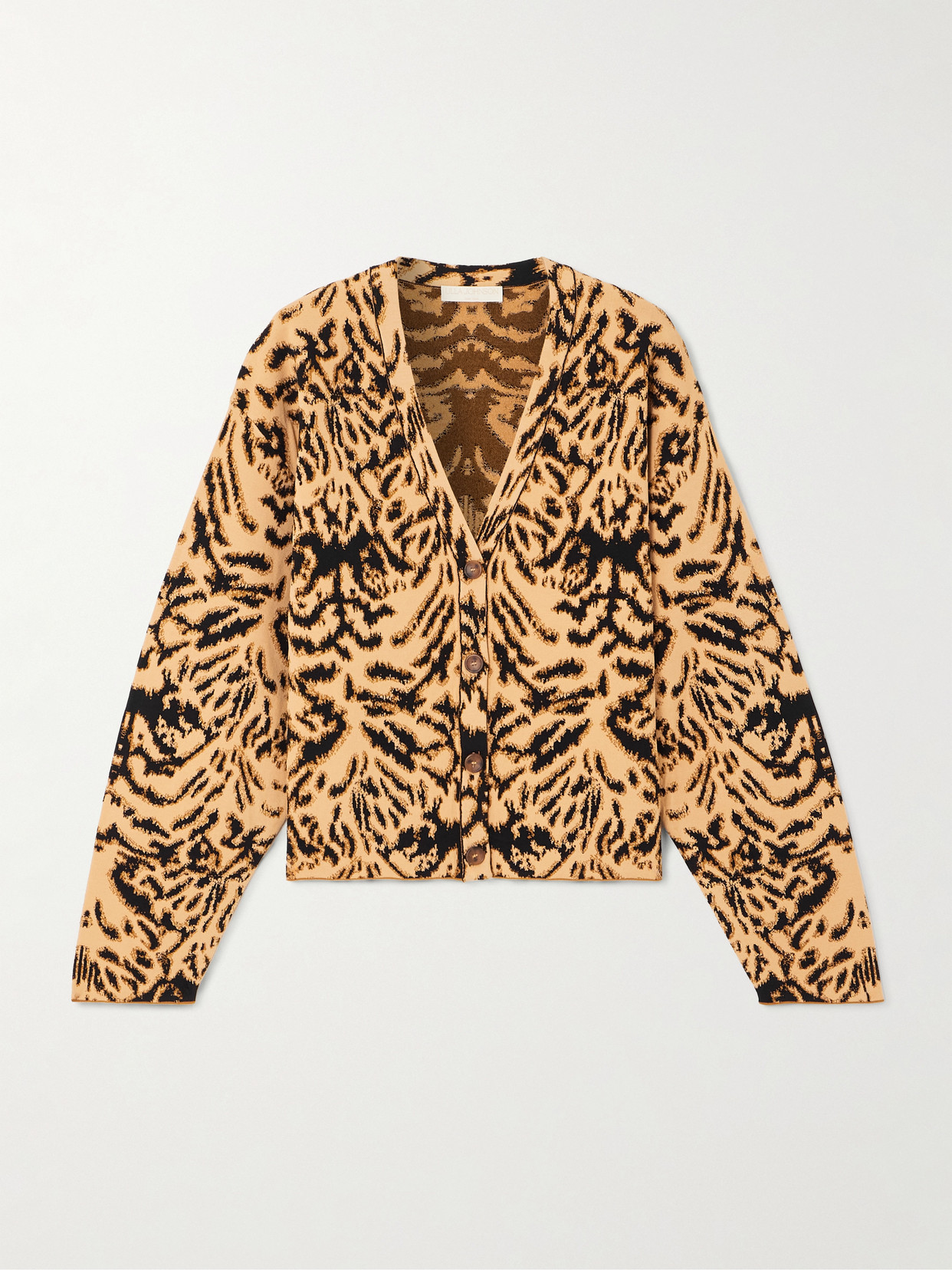 Ulla Johnson Payton Jacquard-knit Cardigan In Multi