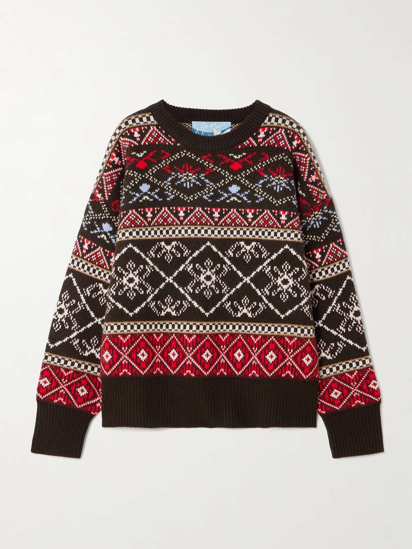 Arch4 Snowmass Fair Isle Cashmere Sweater