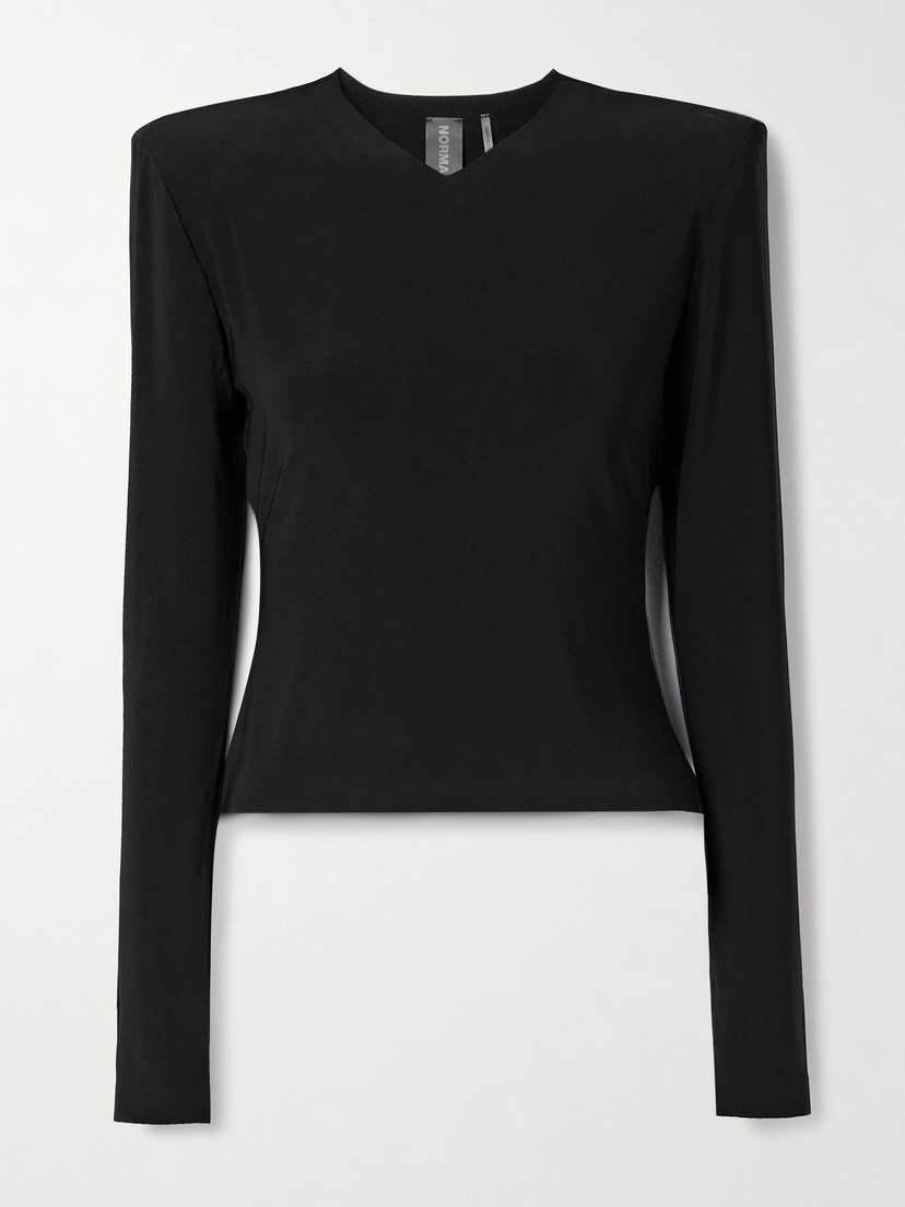 Norma Kamali Stretch-jersey Top