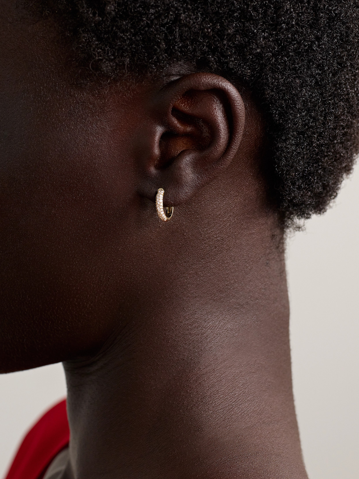 Stone And Strand Essential 14-karat Gold Diamond Hoop Earrings In Gold