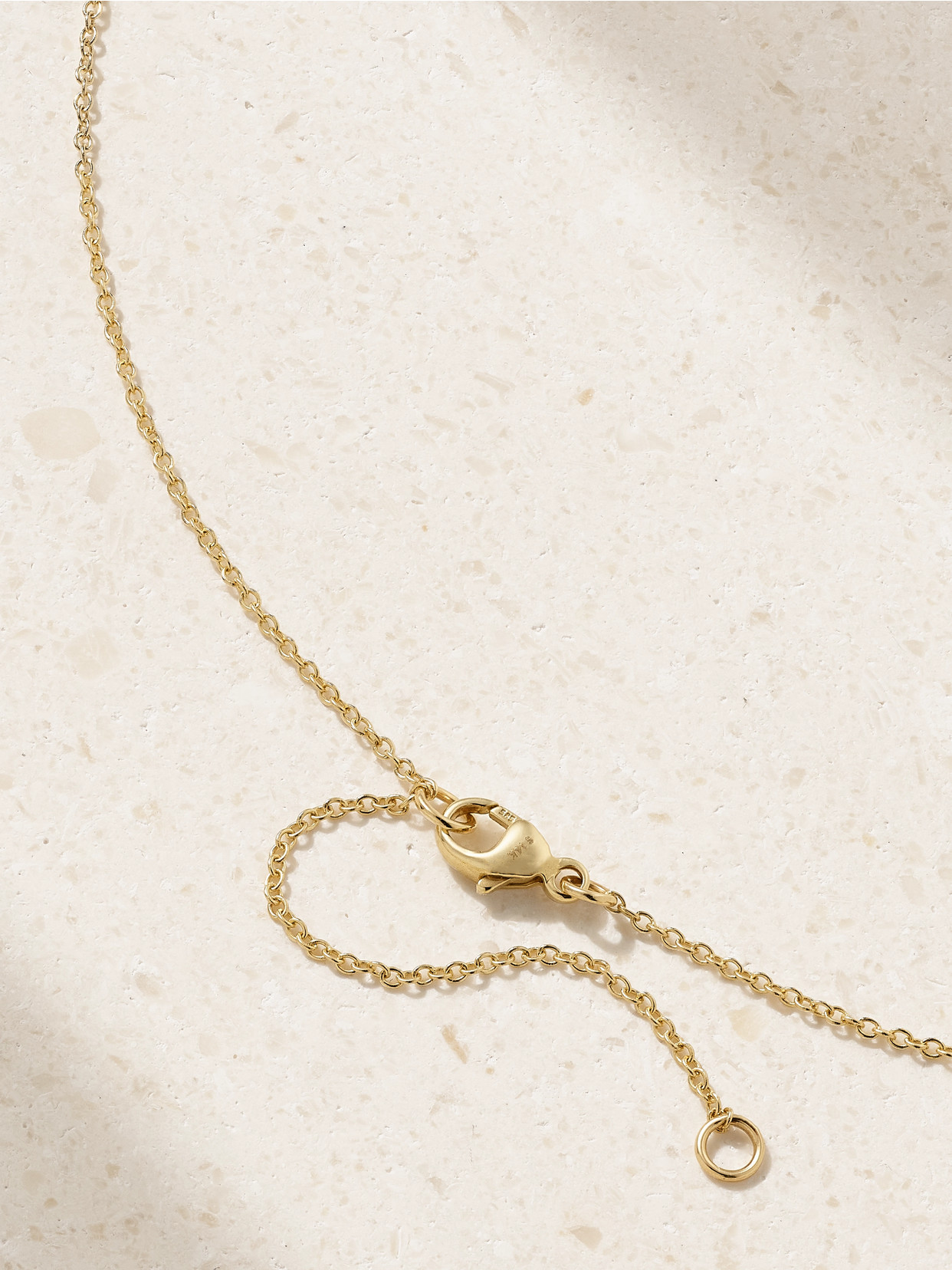 Stone And Strand Essential 14-karat Gold Diamond Necklace In Gold