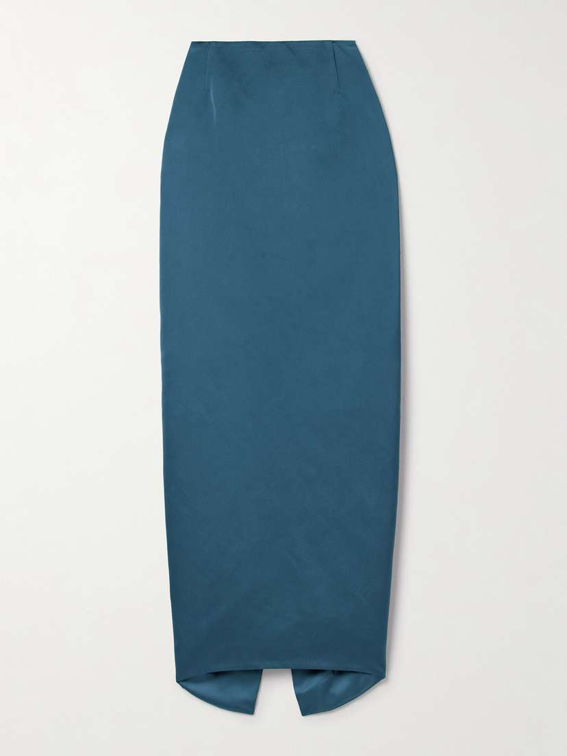 Wiederhoeft Wasp Recycled Duchesse-satin Maxi Skirt