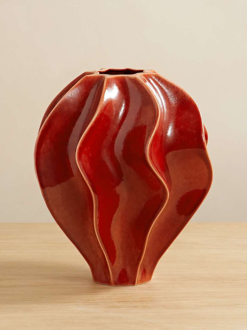 L'Objet Douro Medium Porcelain Garden Vase