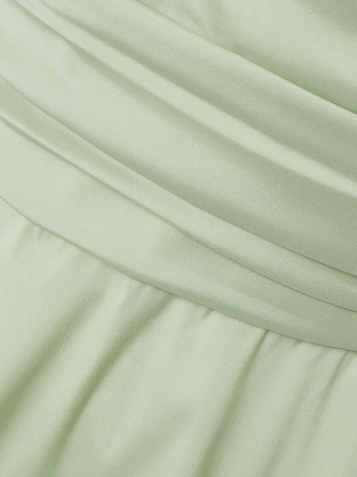 Bernadette Lucinda Strapless Bow-detailed Taffeta Gown In Green