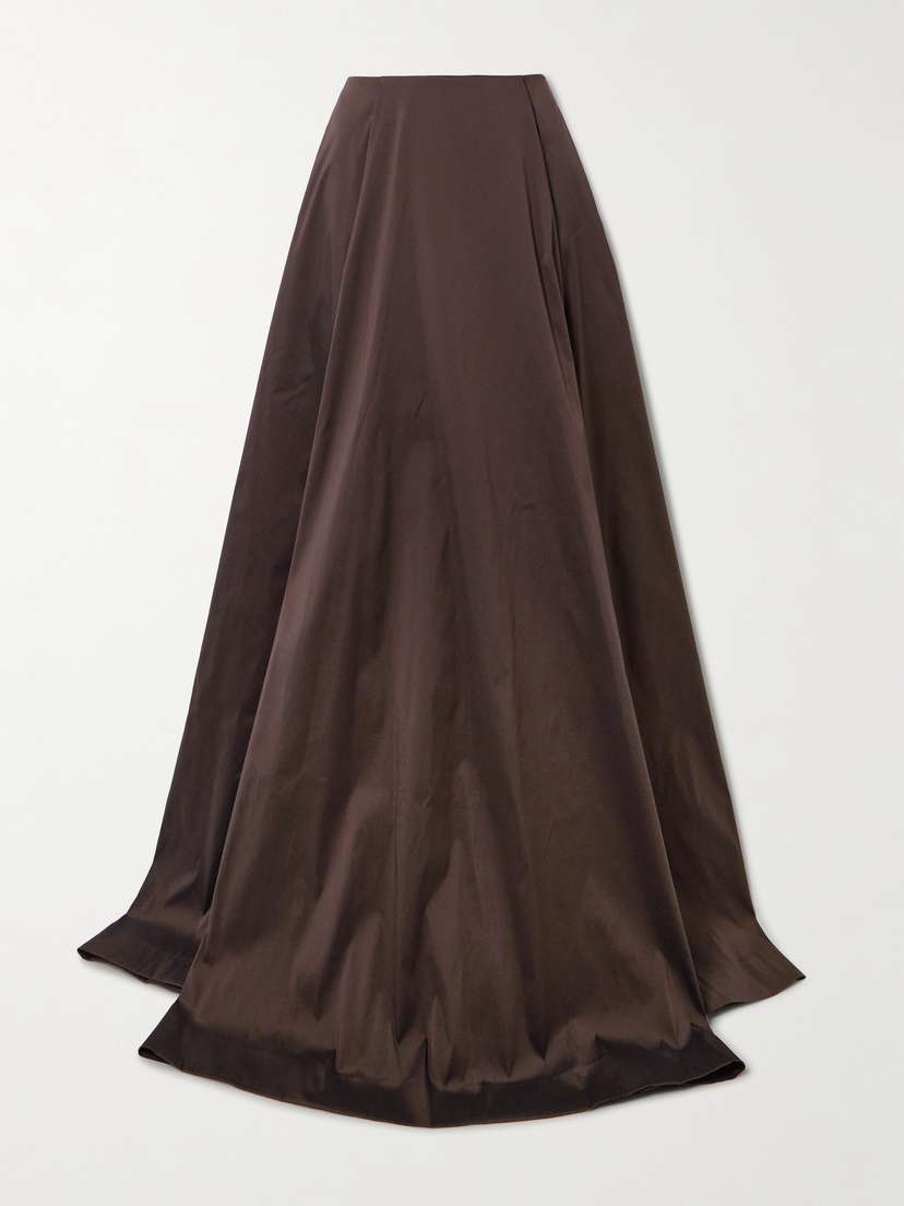 BERNADETTE Kennedy Taffeta Maxi Skirt