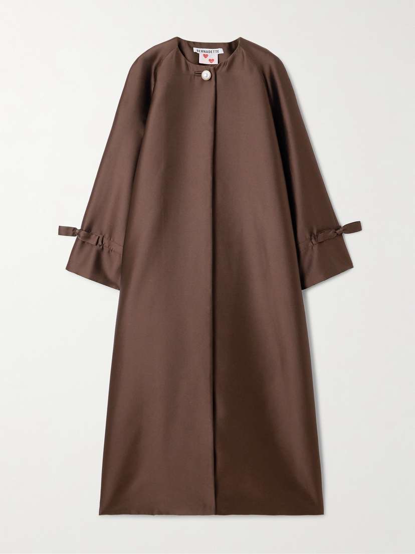 BERNADETTE David Satin-twill Coat