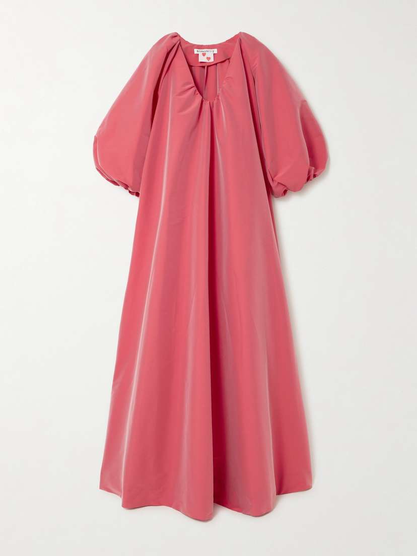 BERNADETTE George Gathered Taffeta Gown