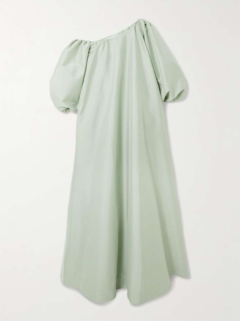 BERNADETTE Nathalie Off-the-shoulder Taffeta Gown