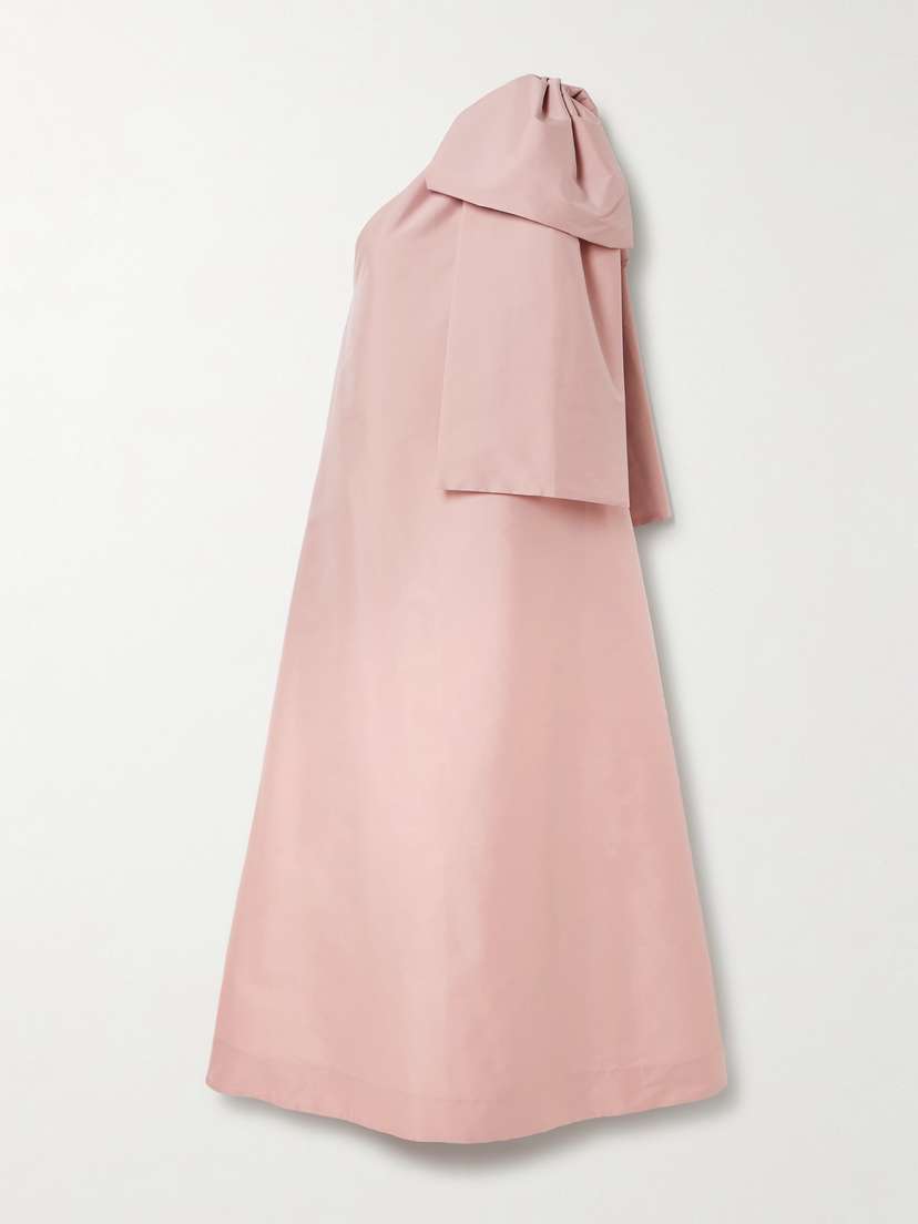 BERNADETTE Winnie Bow-embellished Taffeta Gown