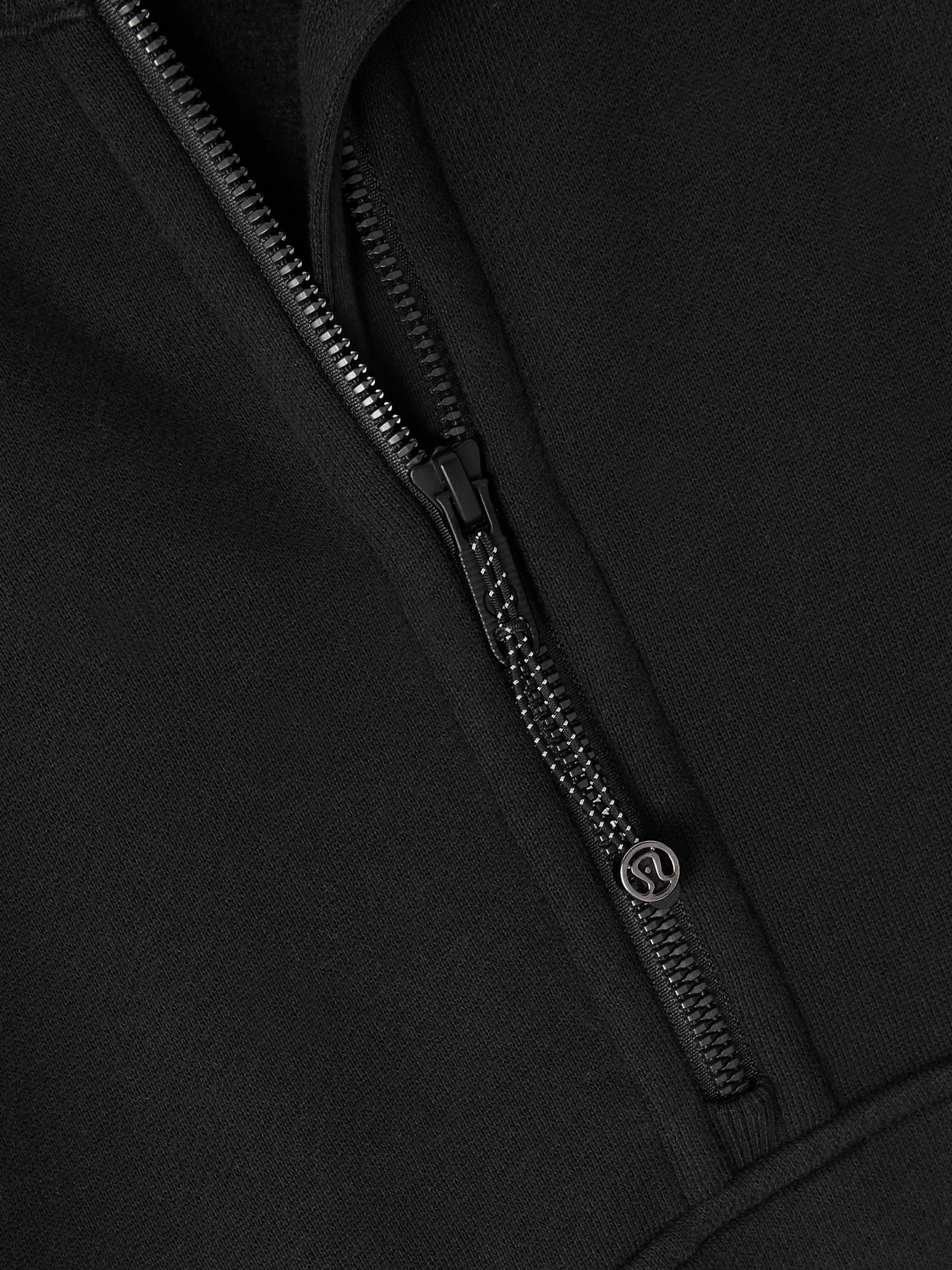 Scuba Half-Zip Cotton-Blend Sweatshirt