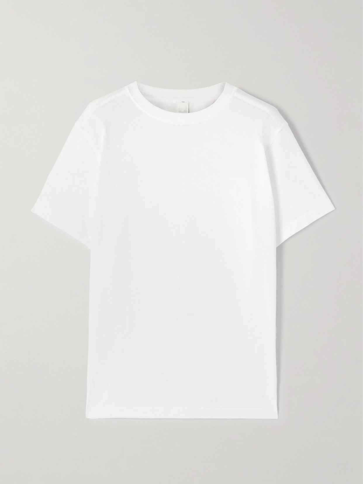 Lululemon All Yours Pima Cotton-jersey T-shirt In White