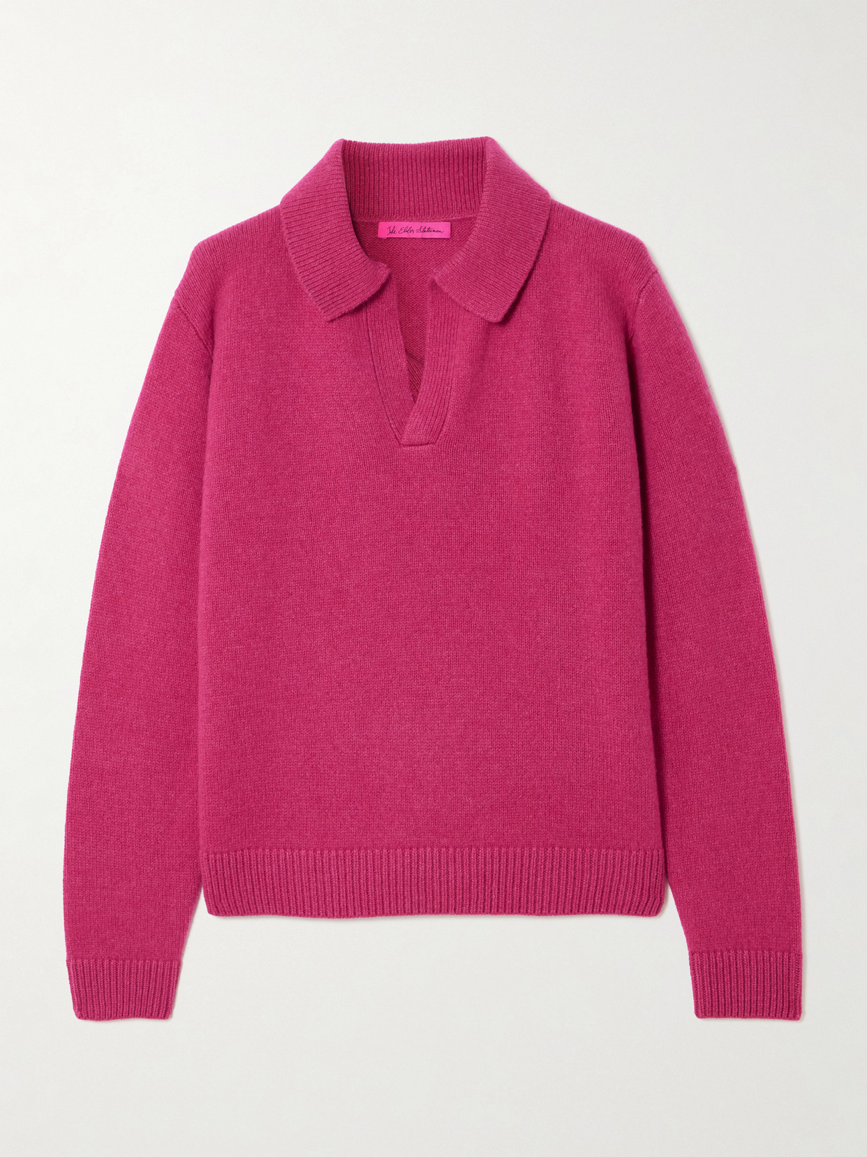 The Elder Statesman Cashmere Sweater In Pink