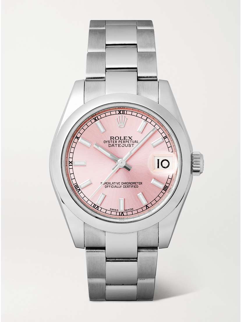 Stephanie Windsor + Rolex Pre-owned 2014 Datejust Automatic 31mm Stainless Steel Watch, Ref. No. 178240