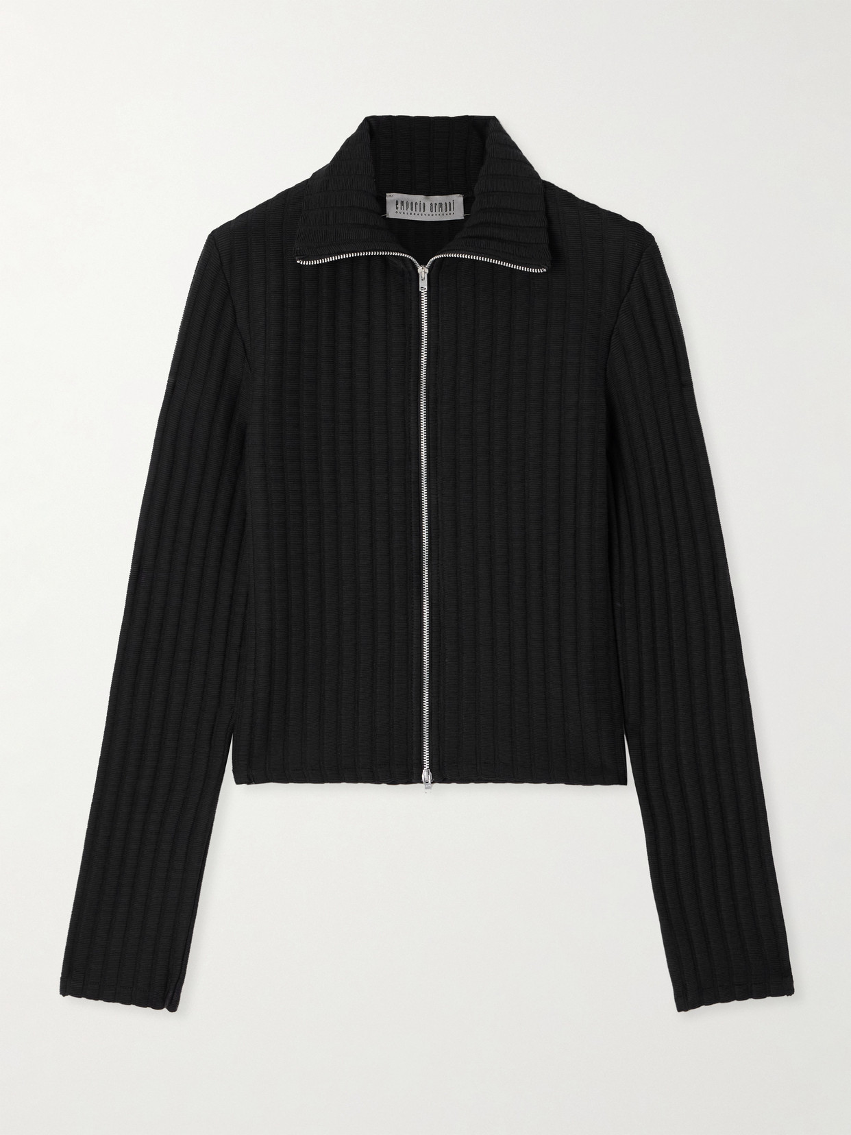 Our Legacy + Emporio Armani Isola Ribbed-knit Cardigan