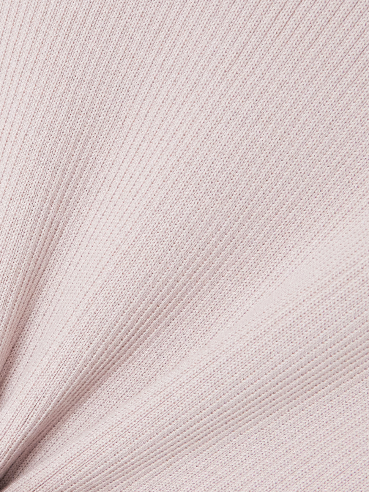 Our Legacy + Emporio Armani Stretto Ribbed Cotton And Silk-blend Sweater