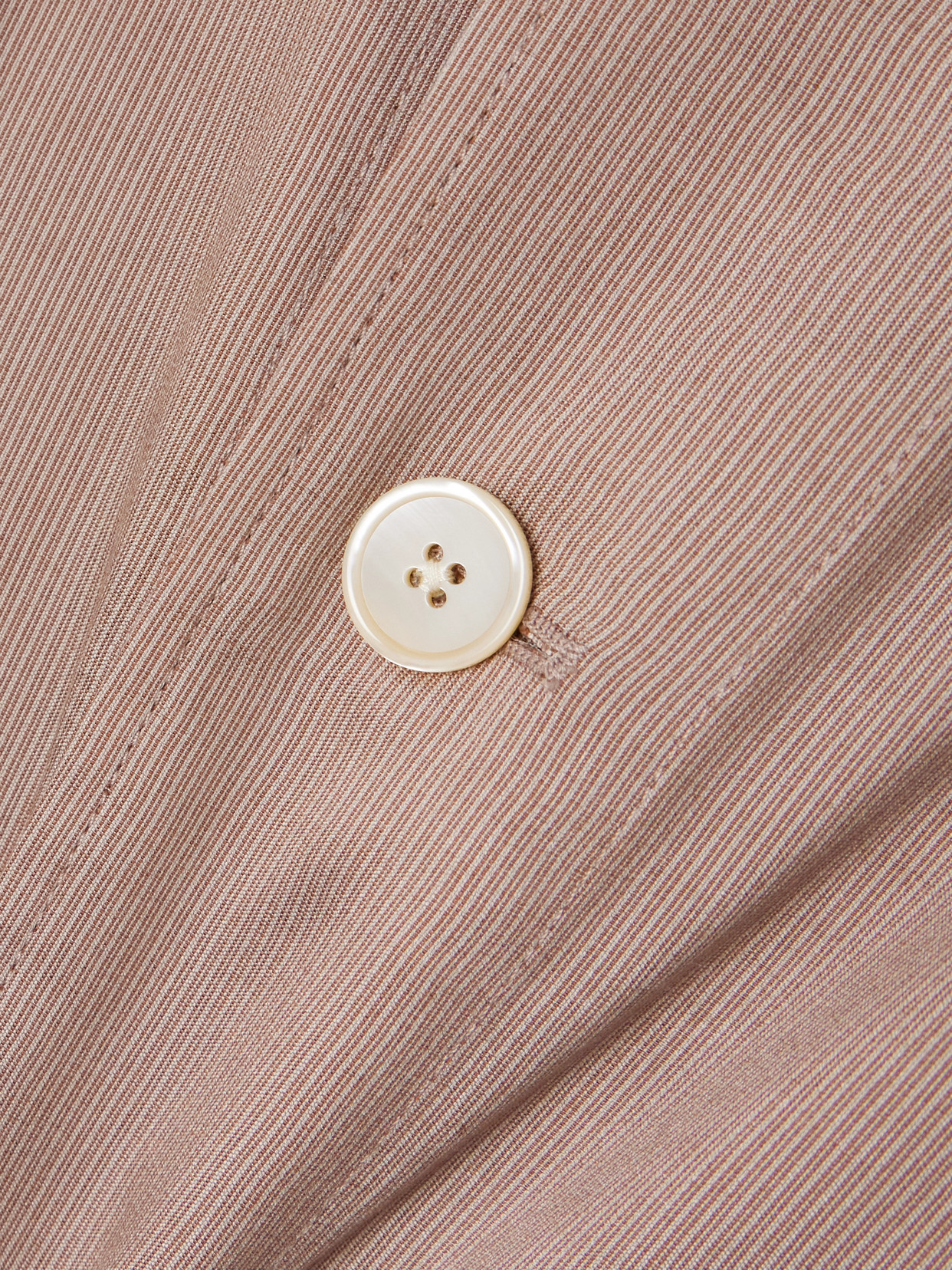Our Legacy + Emporio Armani Strato Lyocell And Silk-blend Shirt