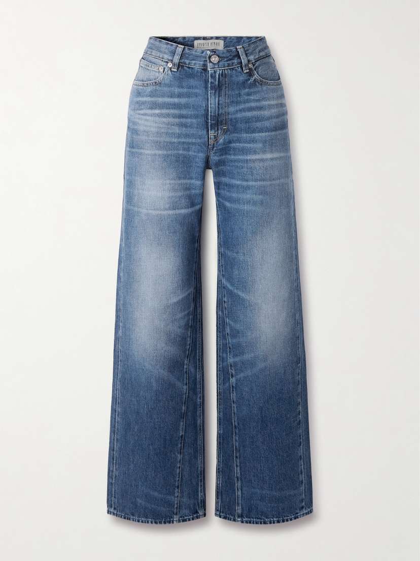 Our Legacy Treble Cut Mid-rise Wide-leg Jeans