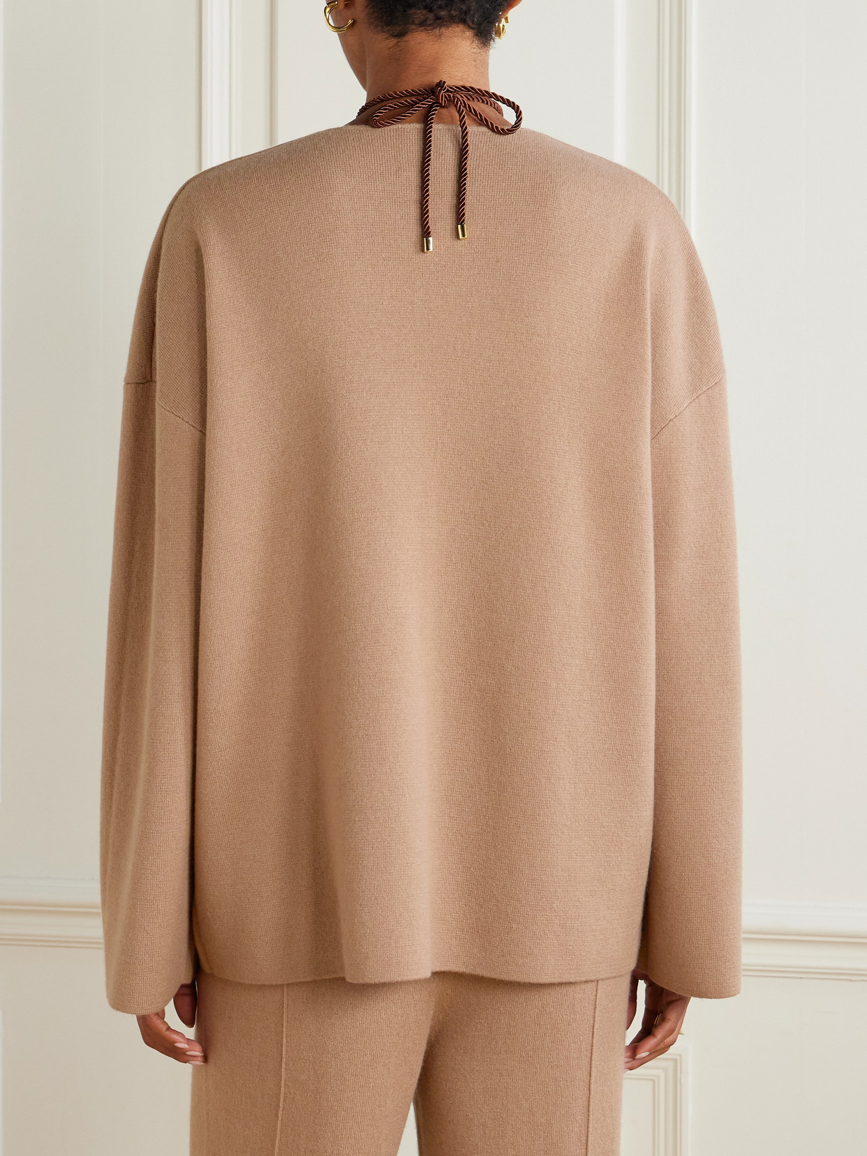 Serafino Wool And Cashmere-Blend Sweater