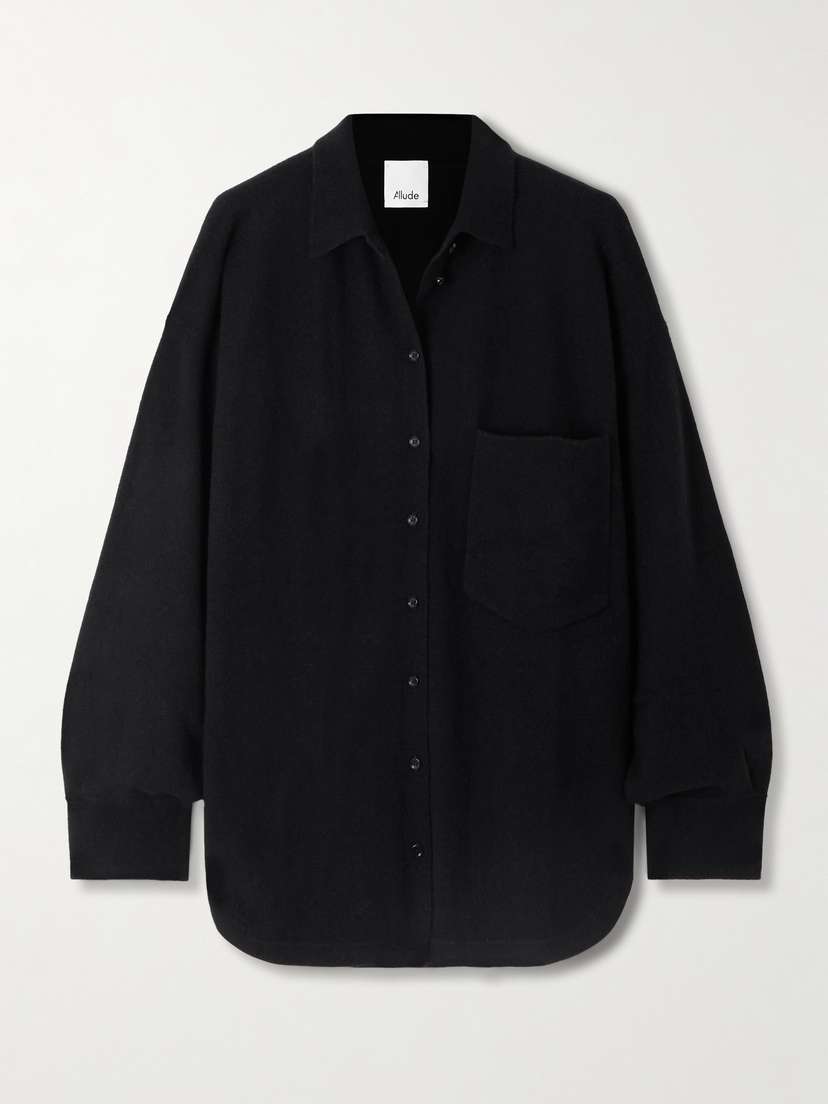 Allude Wool And Cashmere-blend Cardigan