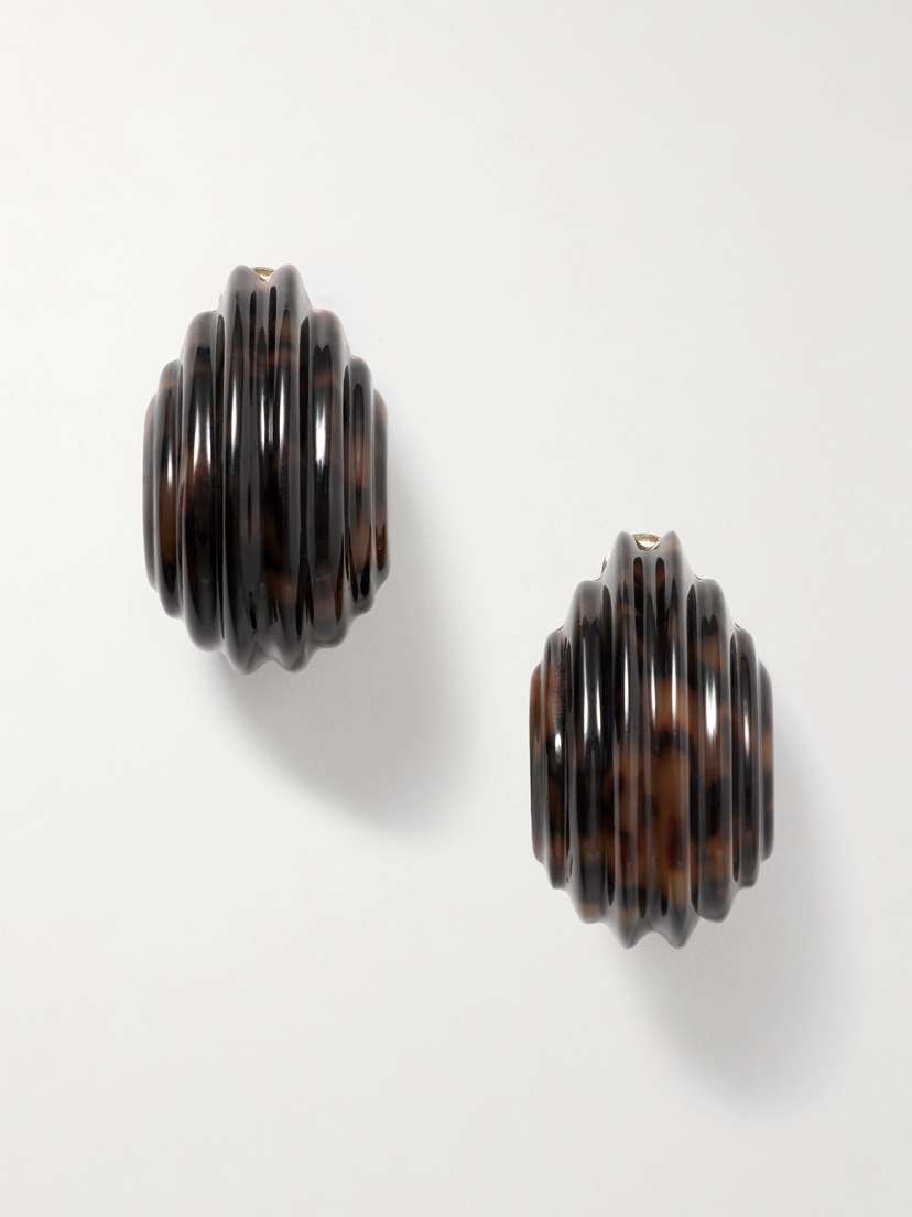 Julietta + Cassetto Resin Clip Earrings