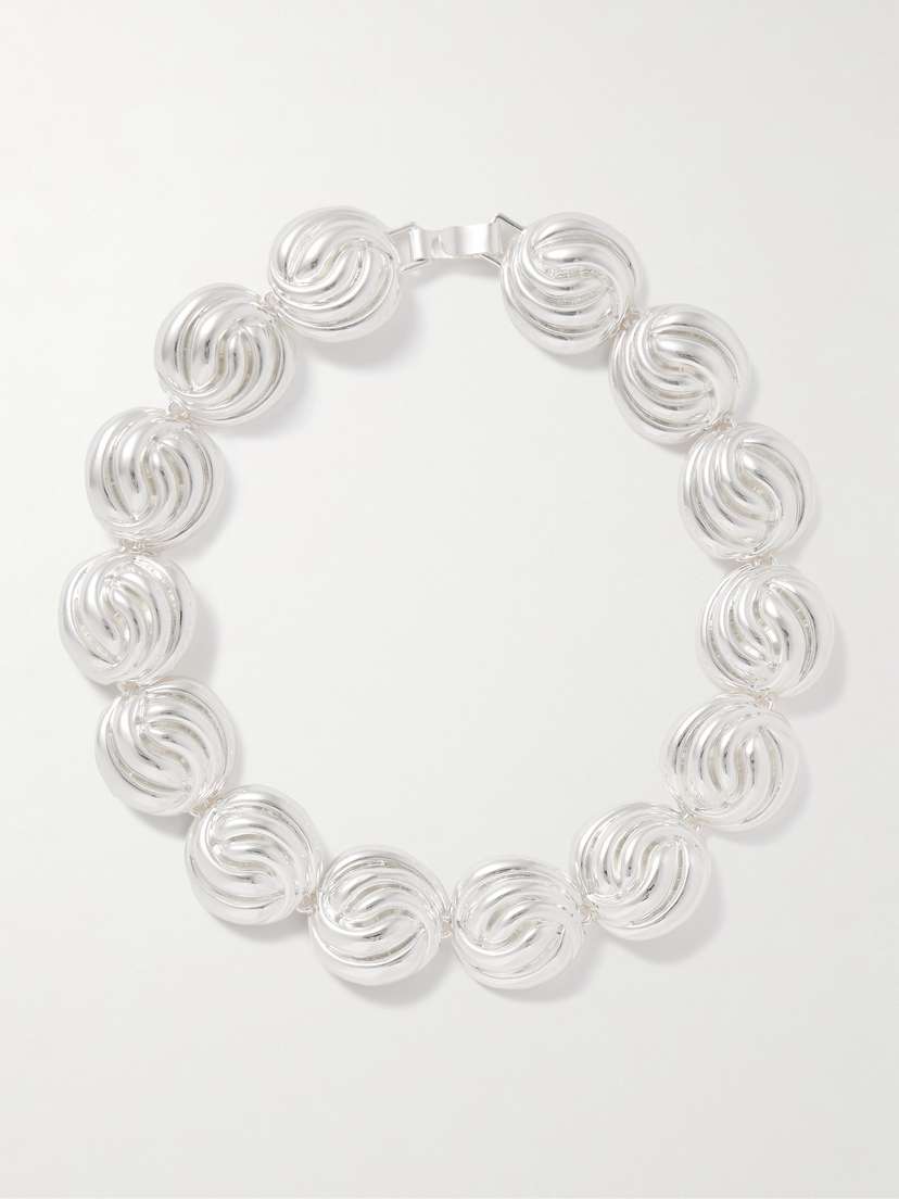 Julietta Knot Silver-tone Necklace