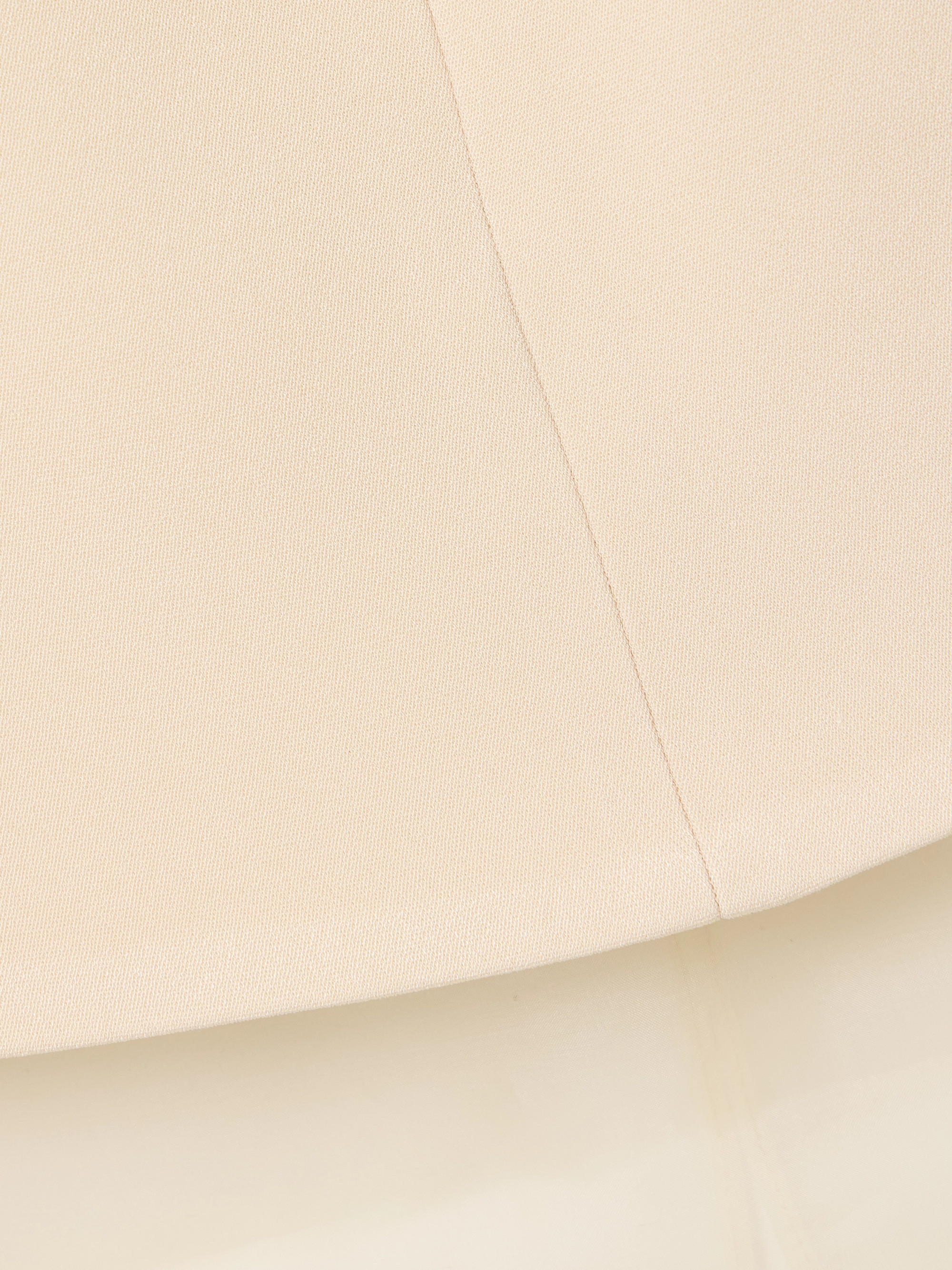 Esse Studios Issia strapless silk organza-trimmed crepe mini dress