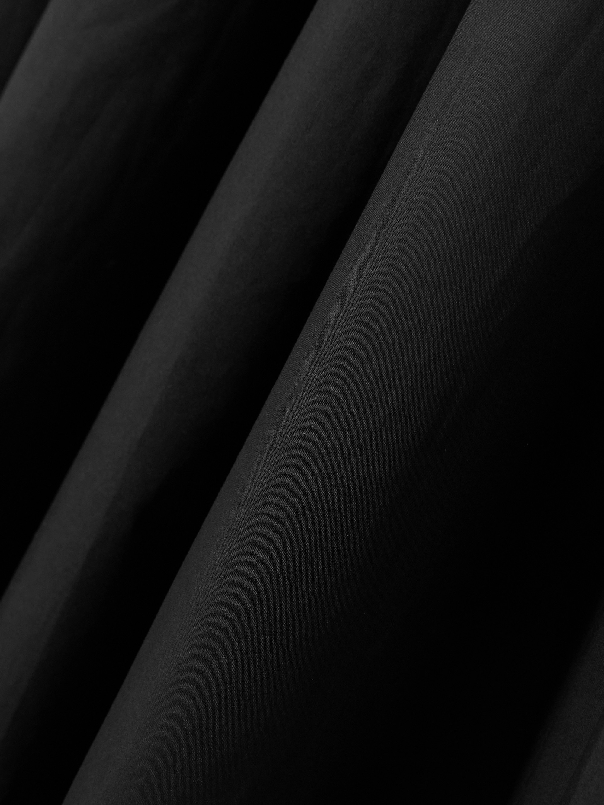 Esse Studios Gathered organic cotton-poplin and stretch-knit maxi skirt thumbnail