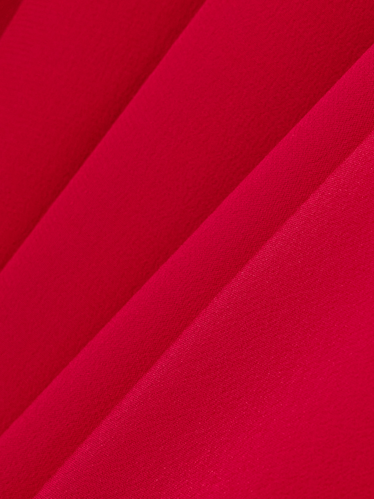 Esse Studios Illi Strapless Crepe And Silk-satin Maxi Dress And Tie In Red