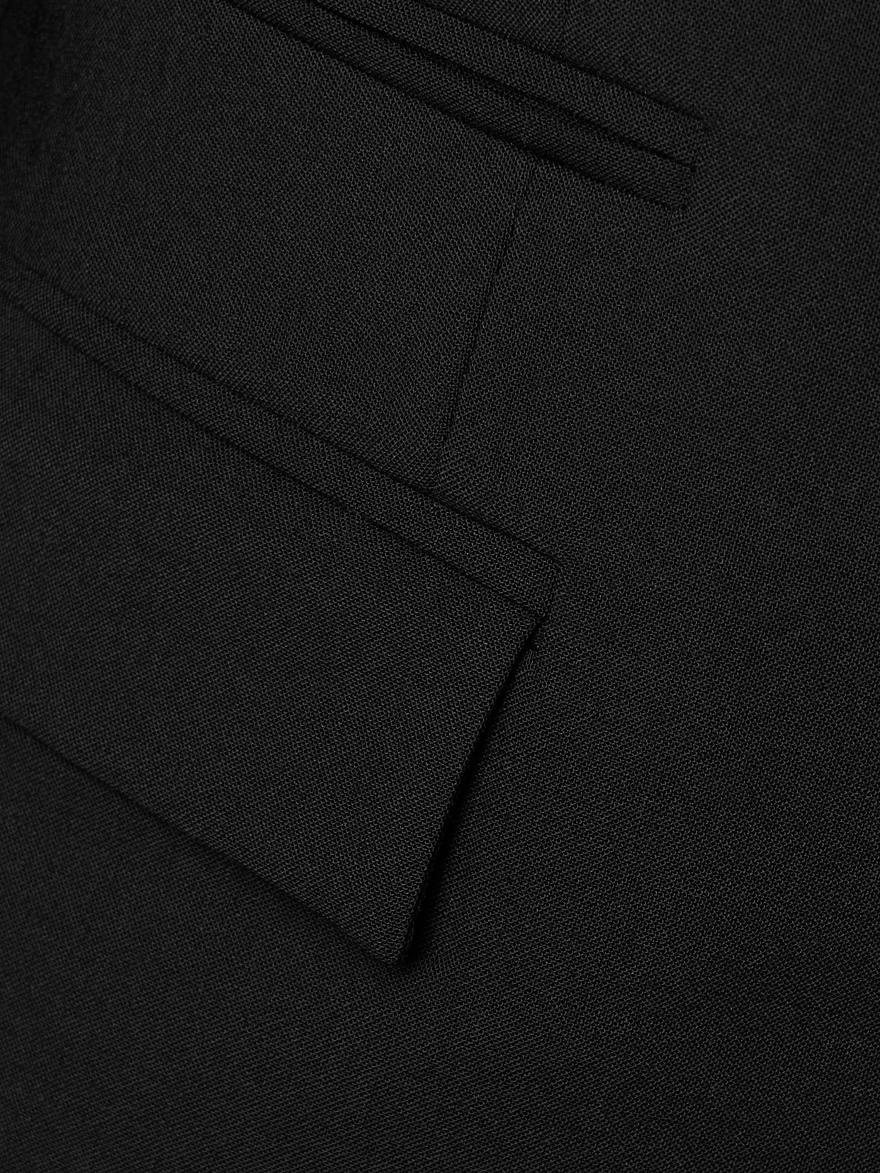 Esse Studios Classico Recycled-crepe Coat In Black