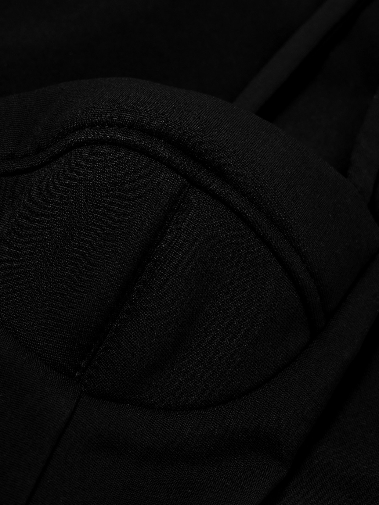 Esse Studios Stretch-jersey Bodysuit In Black