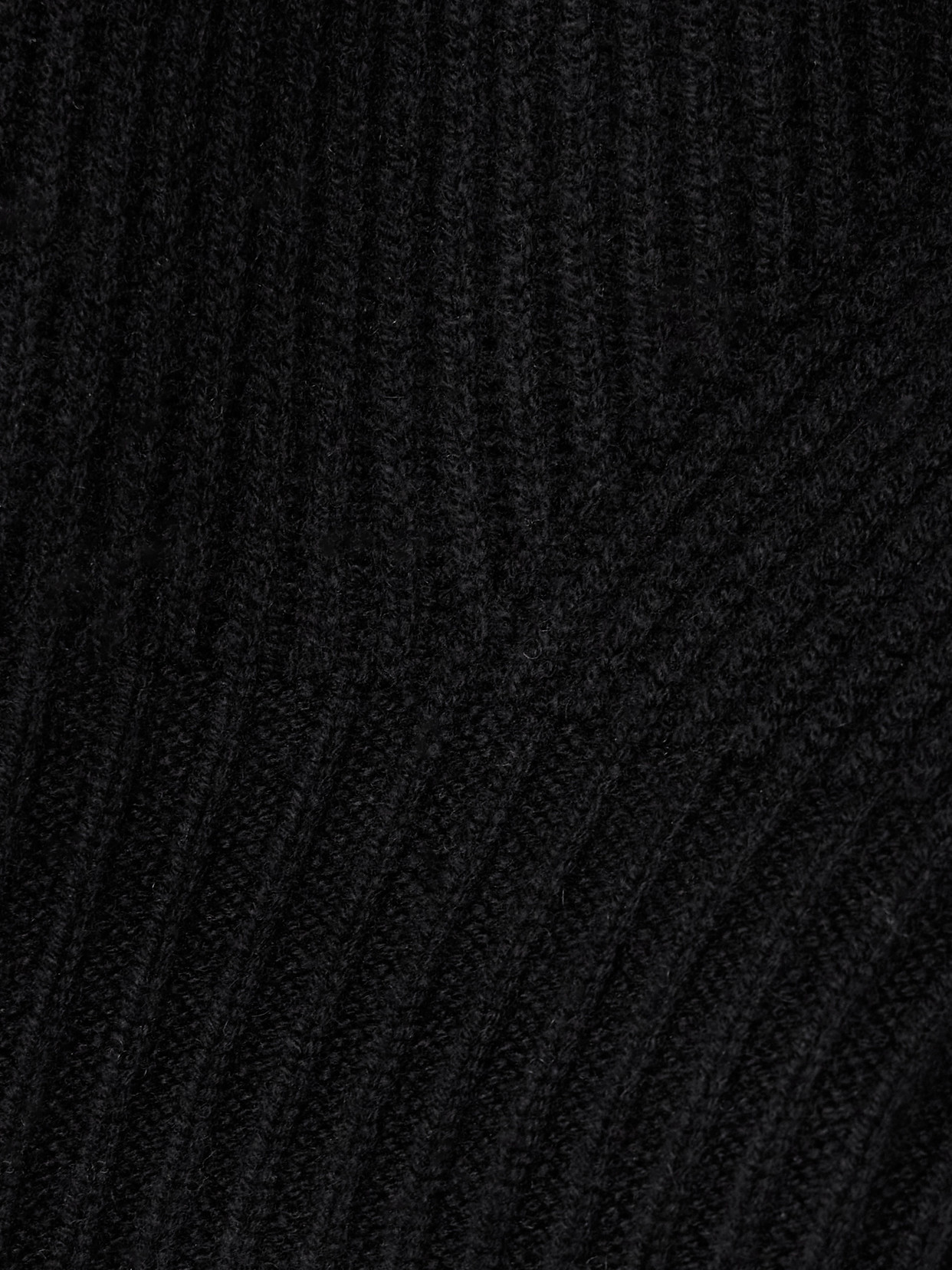 Simkhai Maple Ribbed Wool-blend Turtleneck Tank In Black