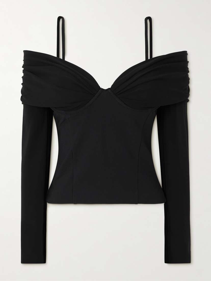 Simkhai Hazel Off-the-shoulder Stretch-jersey Top