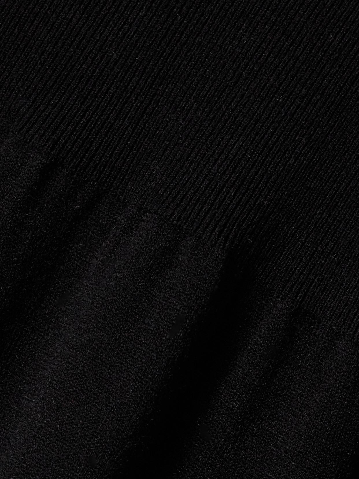 Simkhai Janese Draped Wool-blend Midi Dress In Black