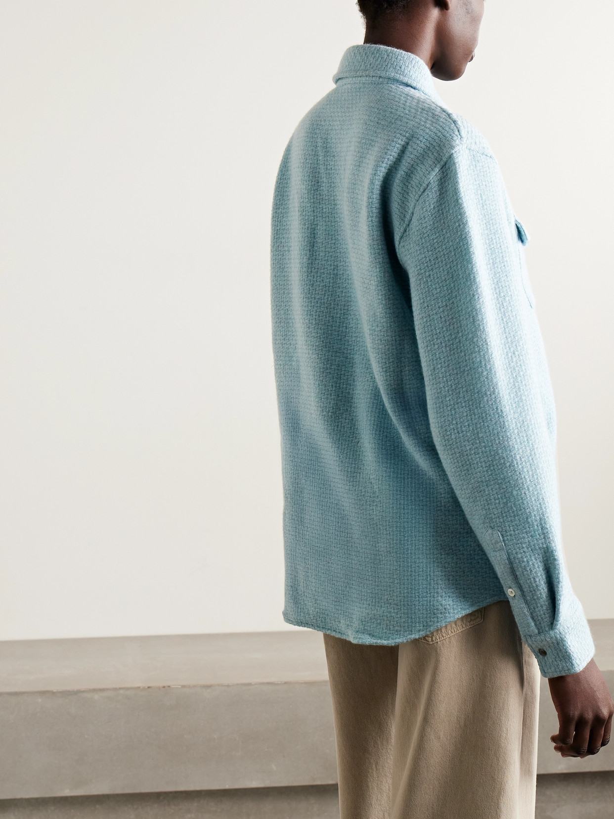 Cashmere-Tweed Shirt