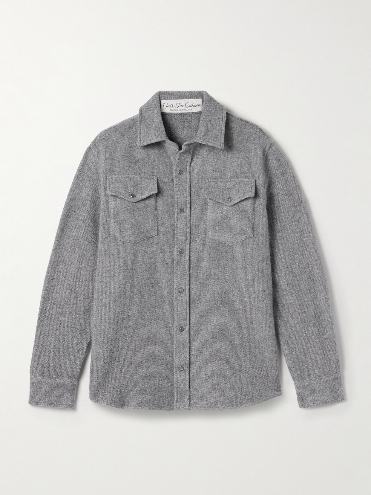 God's True Cashmere Cashmere Shirt In Multi