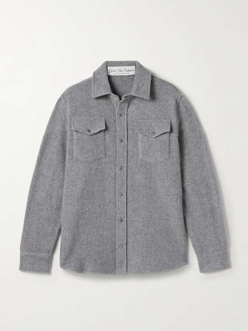 God’s True Cashmere Cashmere Shirt