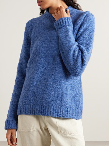 God's True Cashmere Cloud cashmere-bouclé sweater