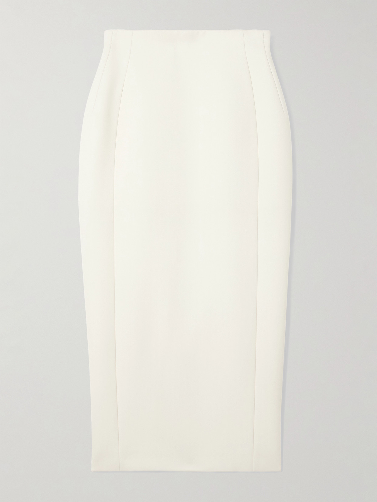 Wardrobe.nyc Column Wool Midi Skirt In White