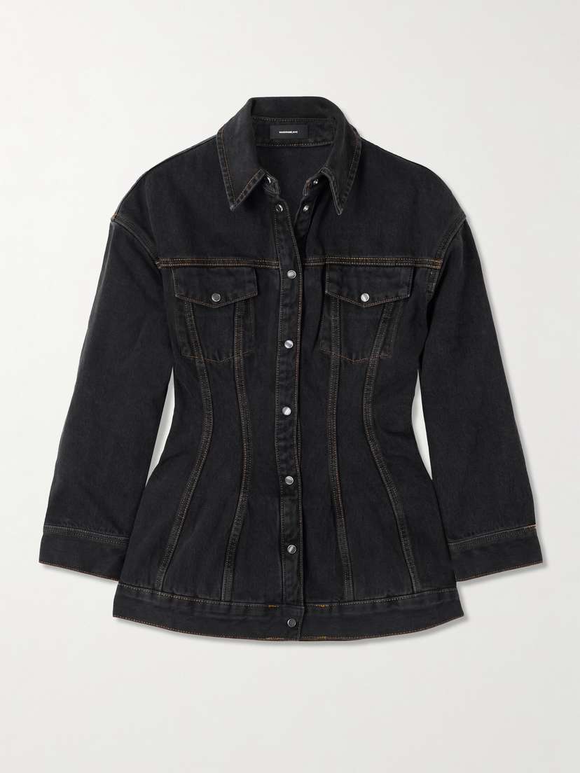 Wardrobe.NYC Contour Denim Jacket
