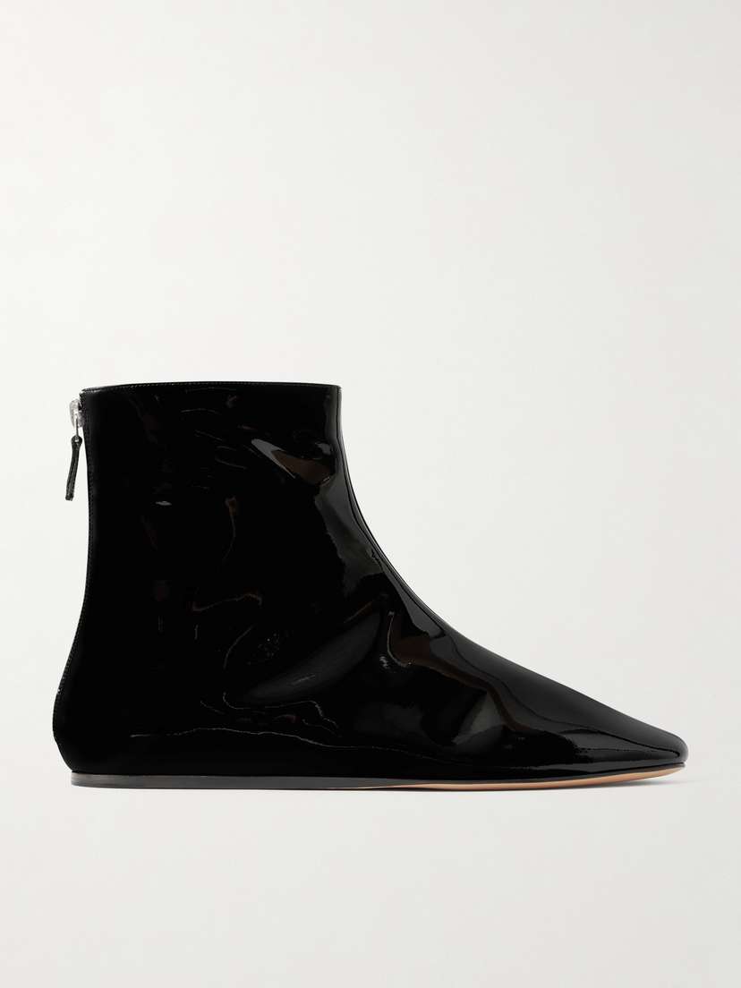 Le Monde Béryl Luna Patent-leather Ankle Boots